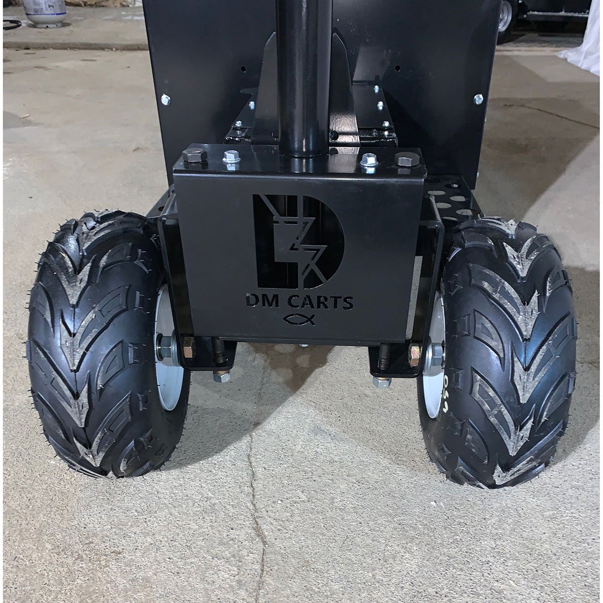 DM Carts Dual Wheel Suspension Steering System