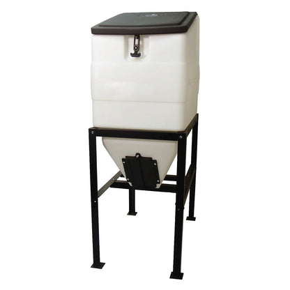 High Country Plastics 270 LBS Feed Bin with Stand