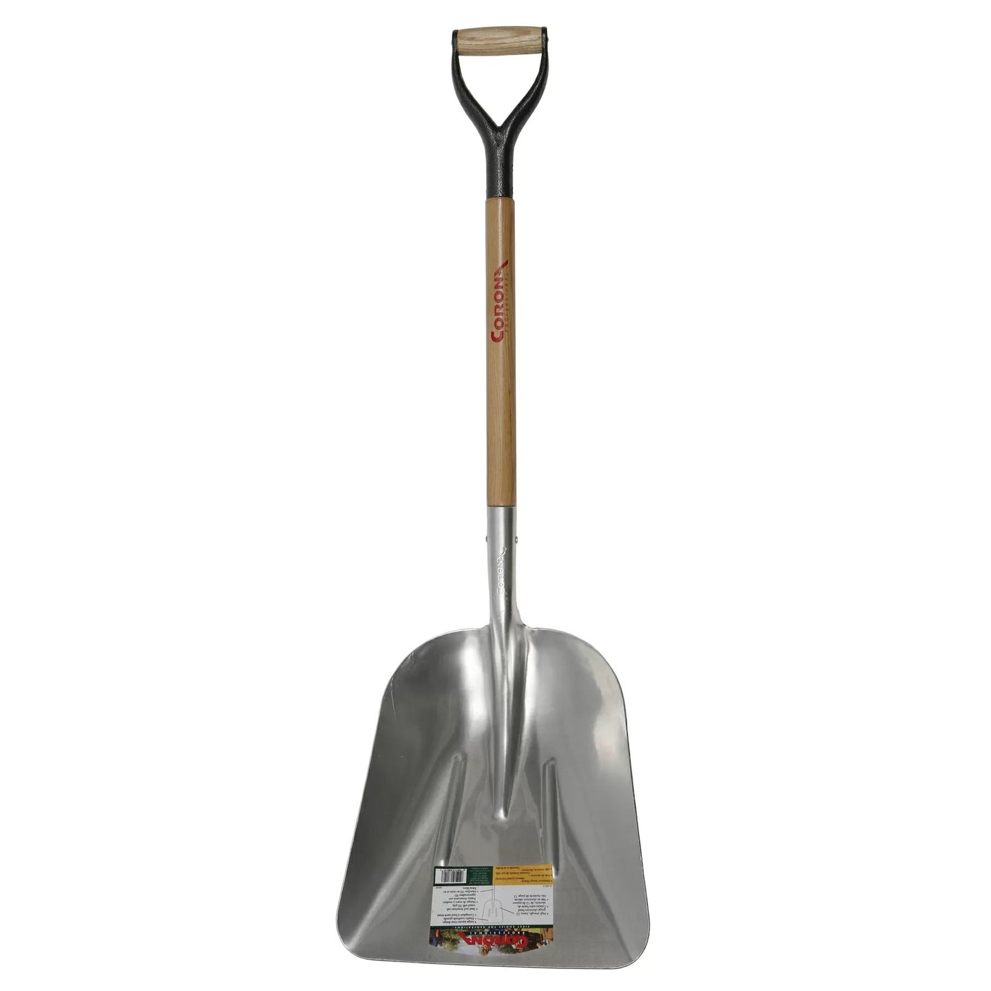 Aluminum Scoop Shovel with "D" Handle