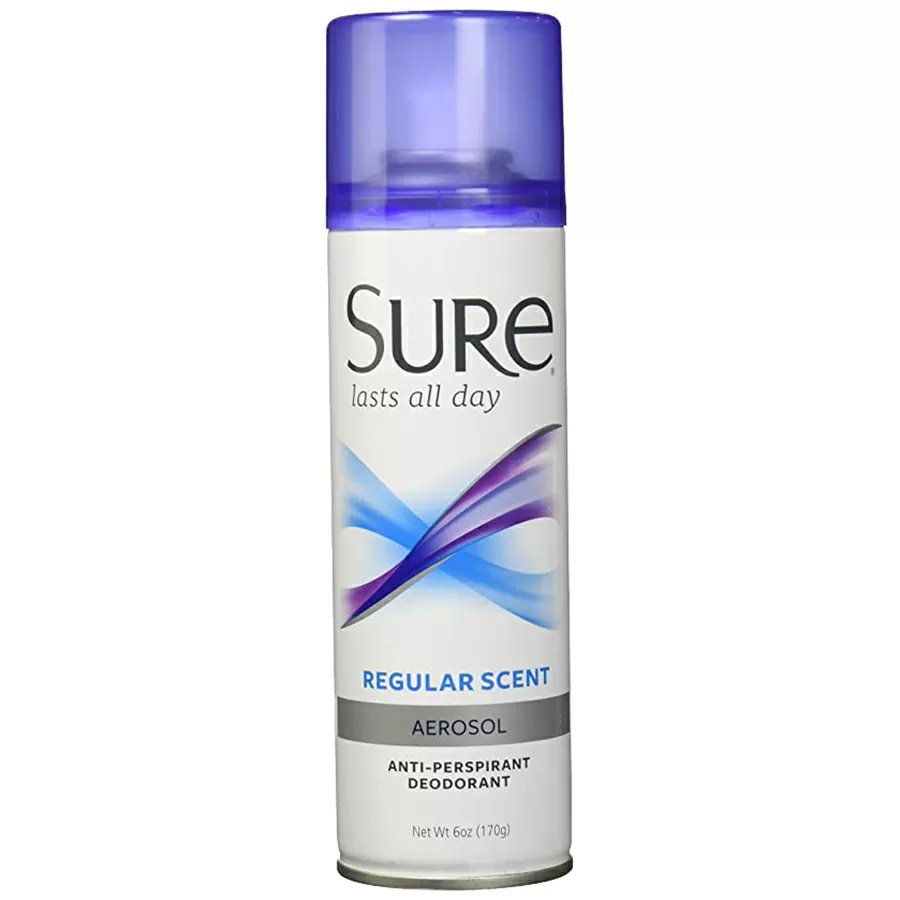 Sure Aerosol Scented Anti-Perspirant & Deodorant - 6 oz