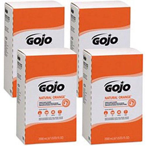 GOJO® Natural* Orange™ Pumice Hand Cleaner - 2000 mL Refill