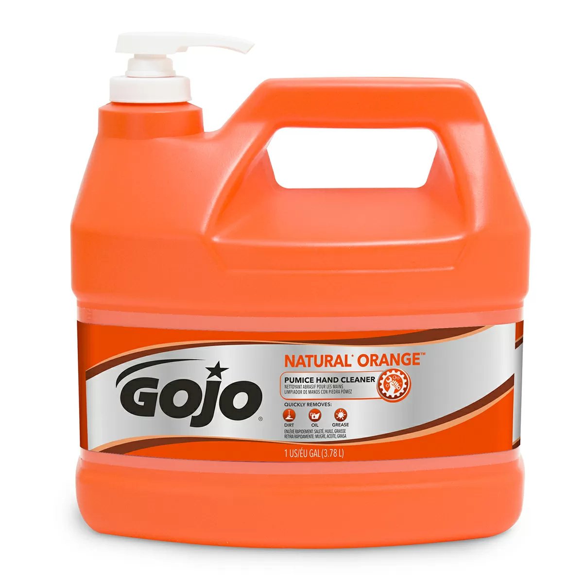 GOJO® Natural* Orange™ Pumice Hand Cleaner - 1 Gallon