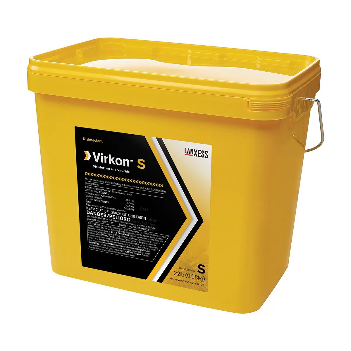 Virkon™ S Broad Spectrum Disinfectant - 22 lbs