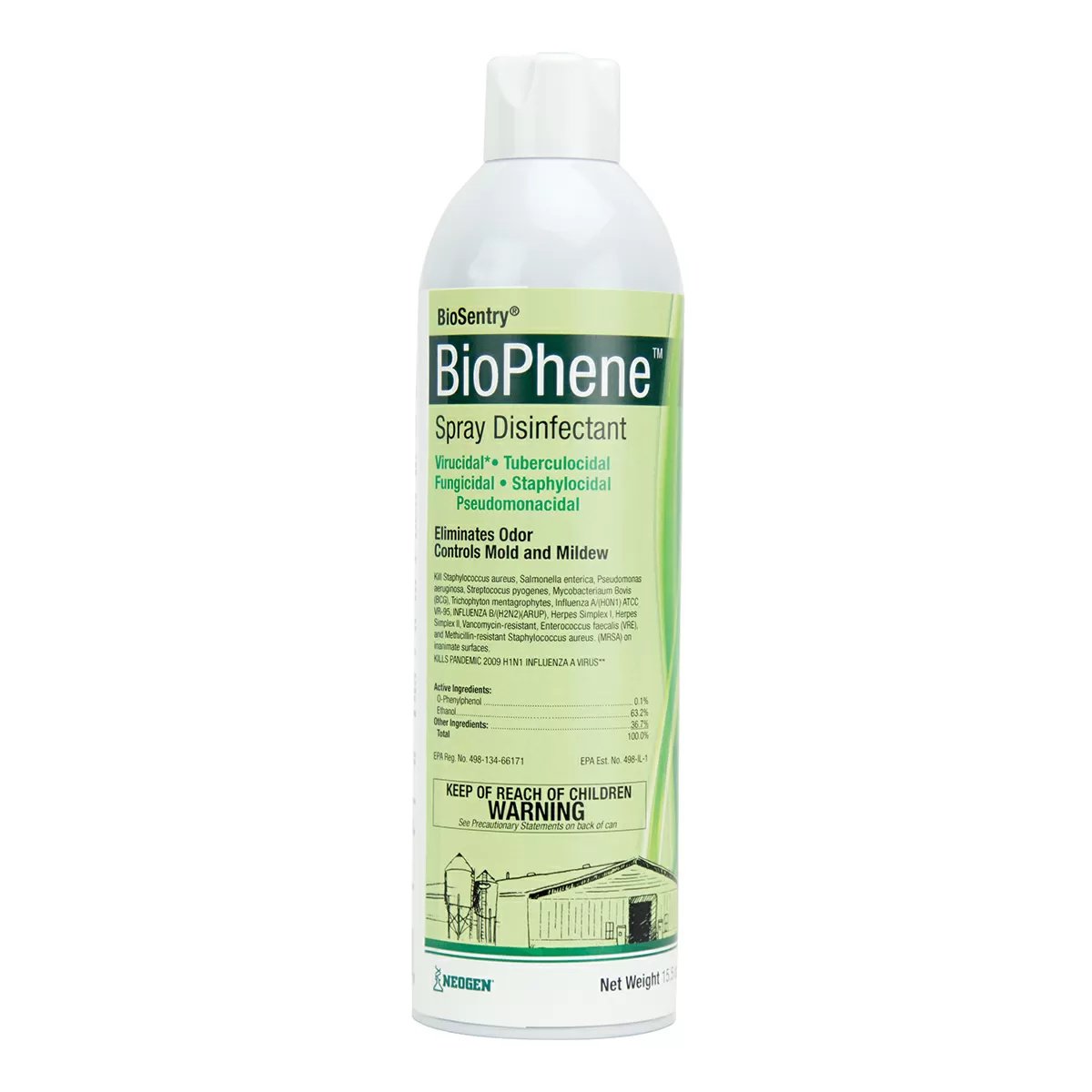 BioSentry® BioPhene™ Spray Disinfectant - 15.5 oz