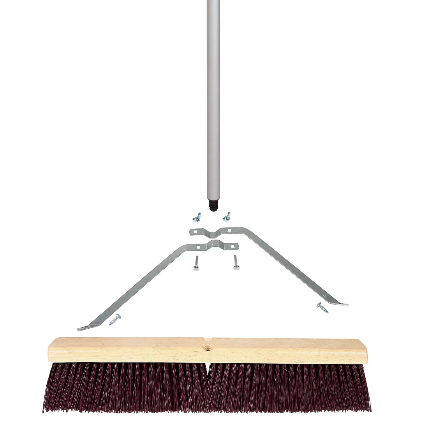 Coarse Sweep Broom with 3Piece Handle