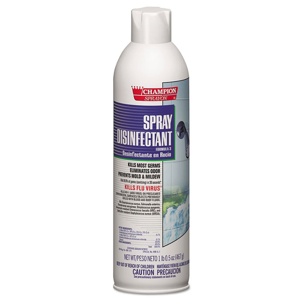 Champion Sprayon® Spray Disinfectant - 16.5 oz Can