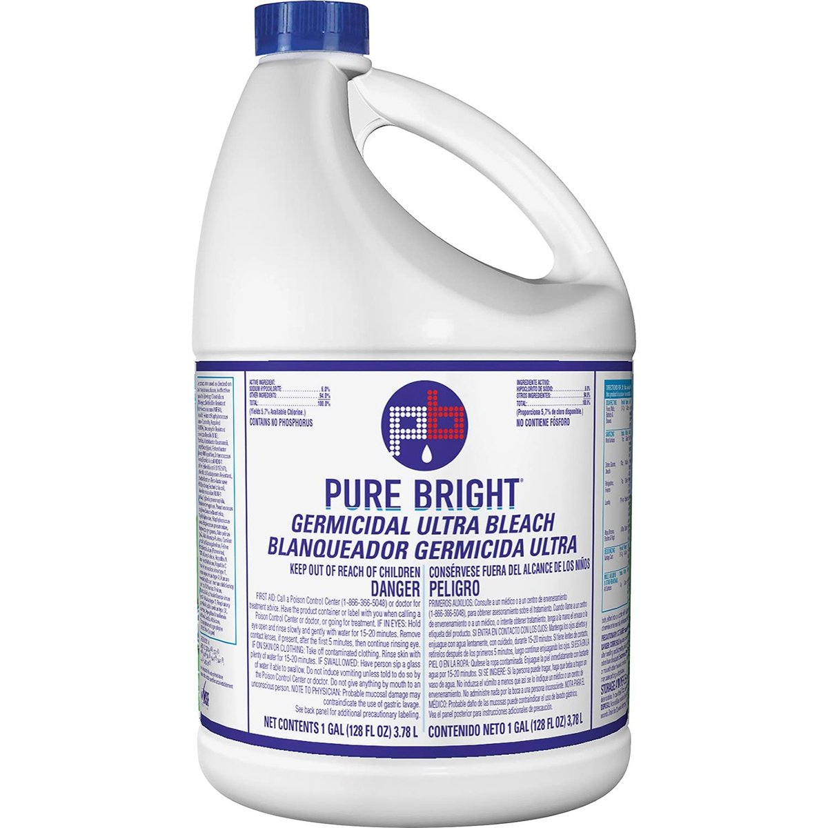 KIK Custom Pure Bright Germicidal Ultra Bleach - Gallon