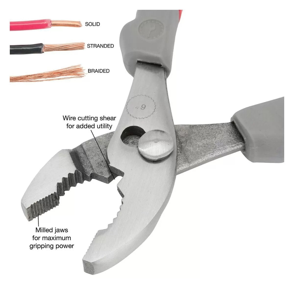 GreatNeck® 6" Slip Joint Pliers