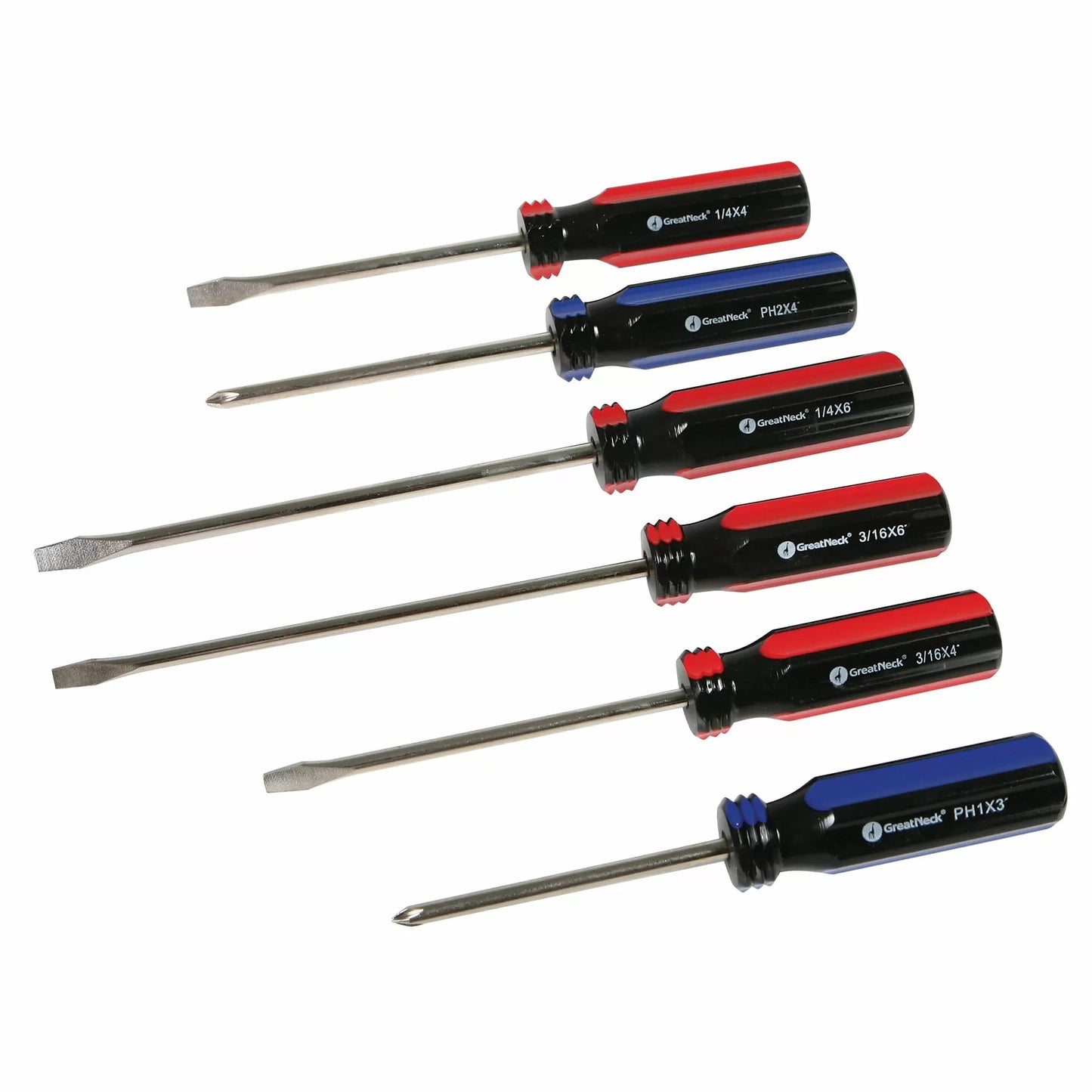 GreatNeck® 6-Piece Screwdriver Set