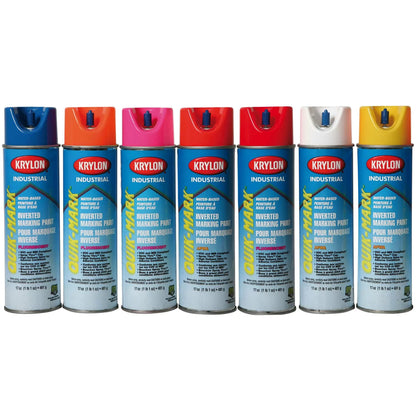 Krylon® Industrial Quik-Mark™ Water-Based Inverted Marking Paint