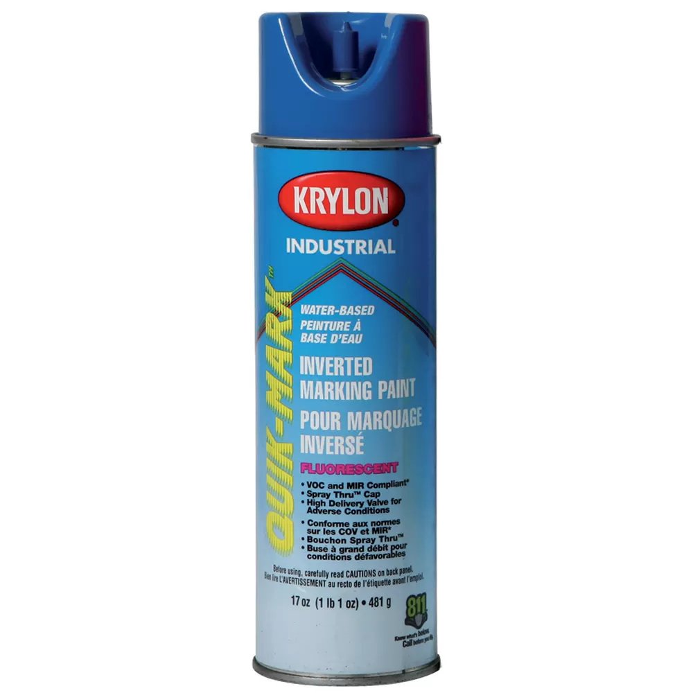 Krylon® Industrial Quik-Mark™ Water-Based Inverted Marking Paint