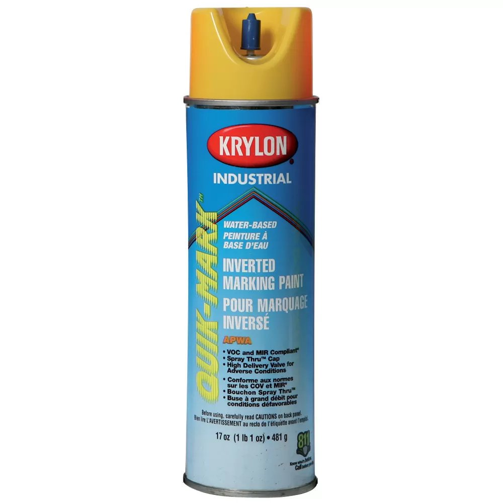 Krylon® Industrial Quik-Mark™ Water-Based Inverted Marking Paint