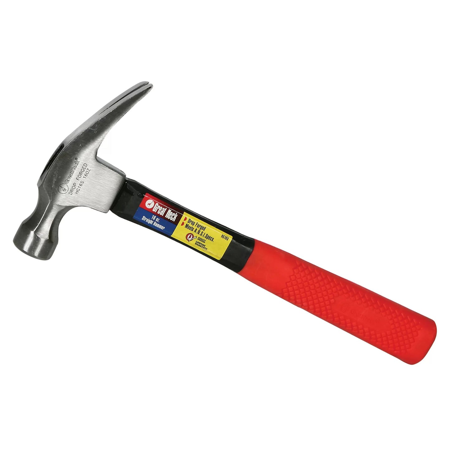 Great Neck 16 oz Straight Hammer