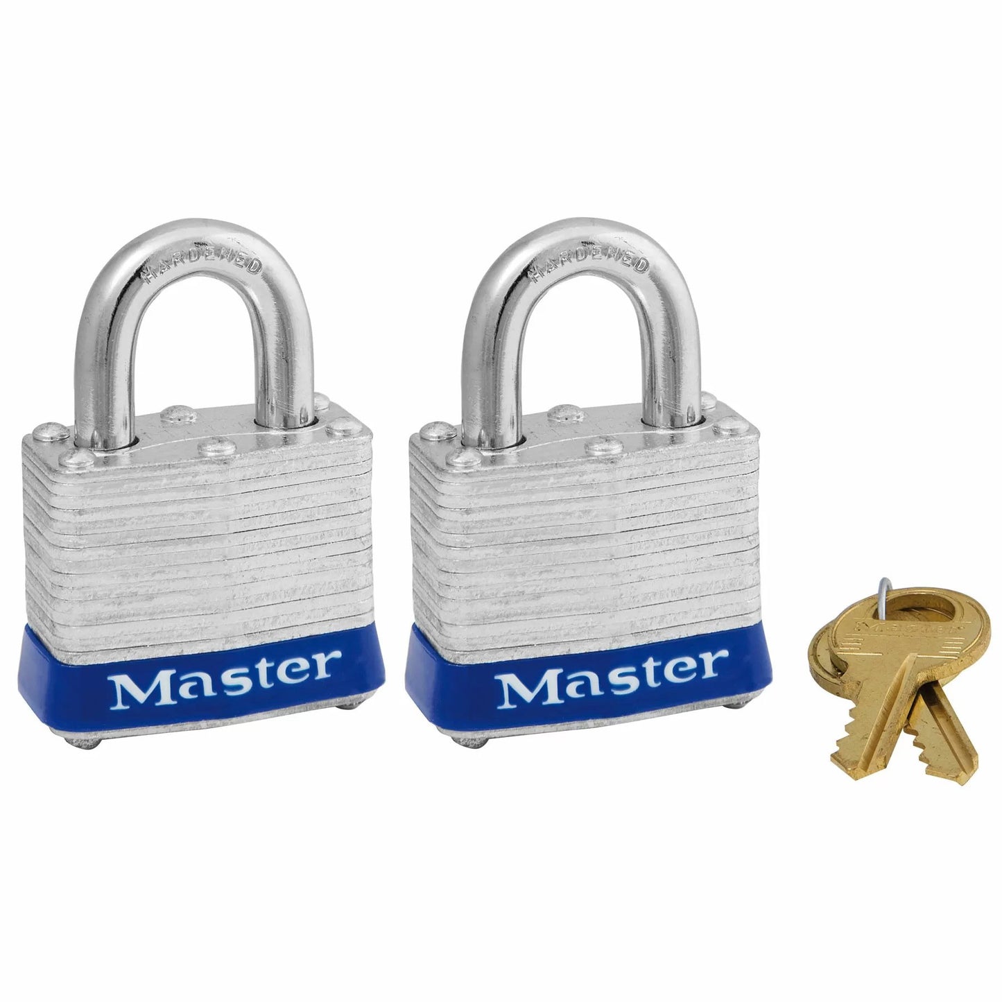 Master Lock® 1 9/16" Laminated Padlock (set of 2)