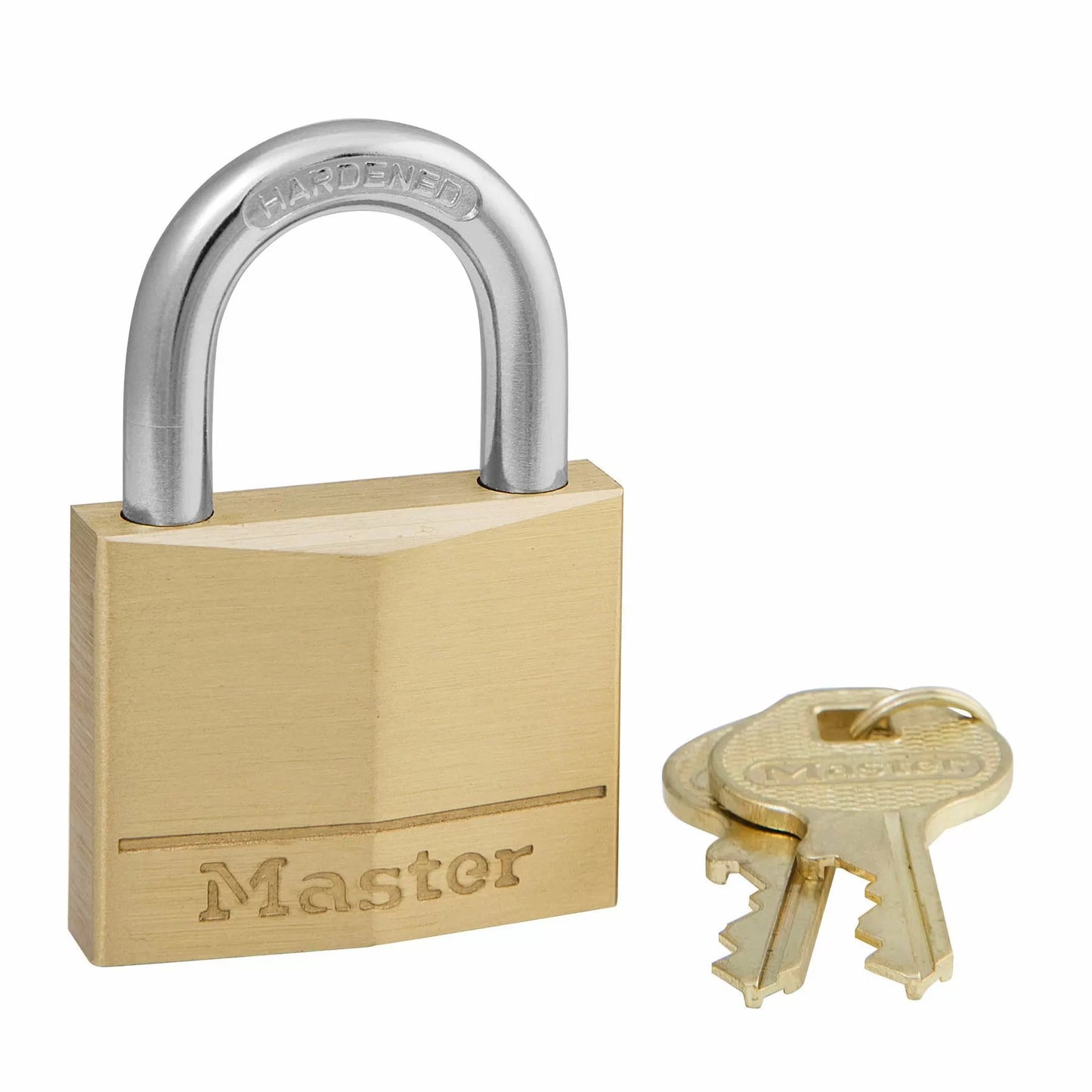 Master Lock® 1 9/16" Solid Brass Body Padlock