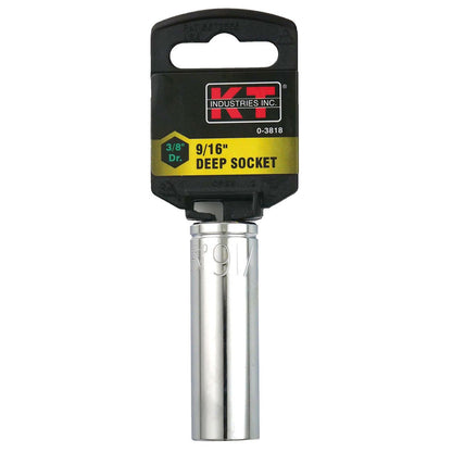 KT Industries® 3/8" Drive 6Point Deep Sockets