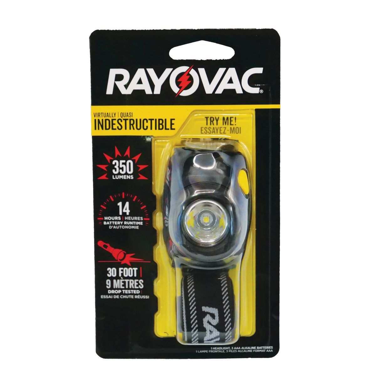 RAYOVAC® Virtually Indestructible LED Headlight