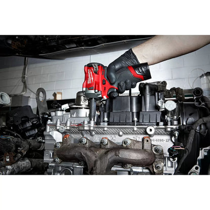 Milwaukee® Tool M12 FUEL™ 3/8" Stubby Impact Wrench - Tool ONLY