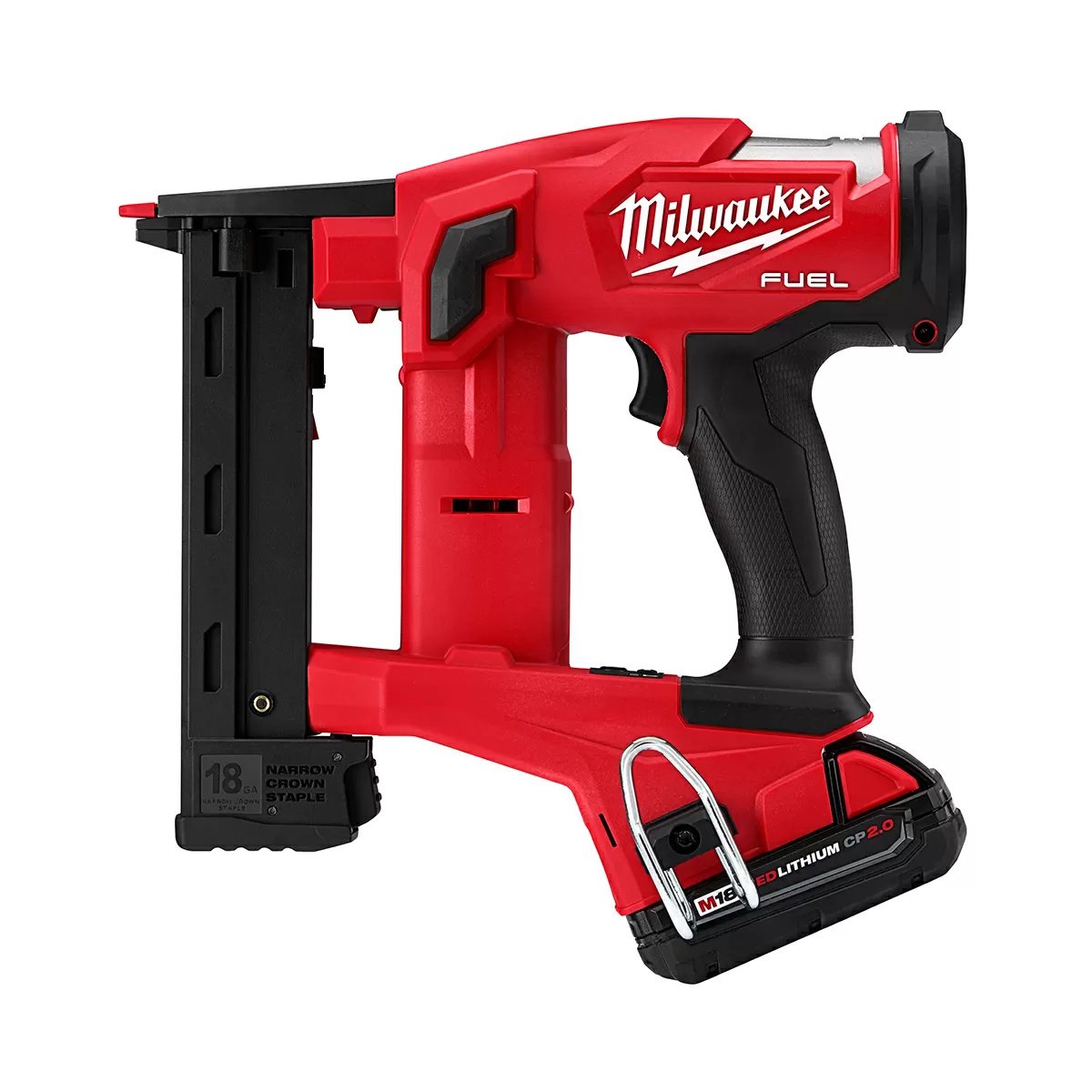 Milwaukee® Tool M18 FUEL™ 18 Gauge 1/4" Narrow Crown Stapler - Tool ONLY