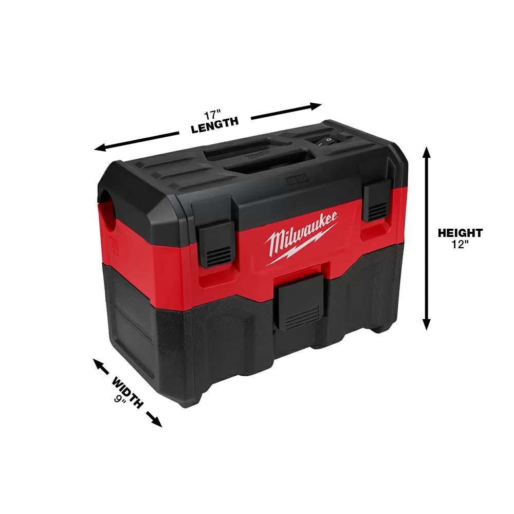 Milwaukee® Tool M18™ 2-Gallon Wet/Dry Vacuum