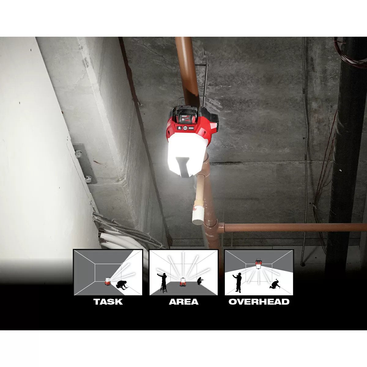 Milwaukee® Tool M18™ RADIUS™ Compact Site Light w/Flood Mode