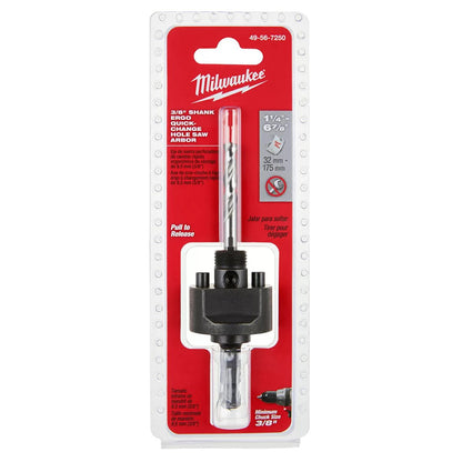 Milwaukee Tool Hole Saw Large Thread Quick Change Arbor