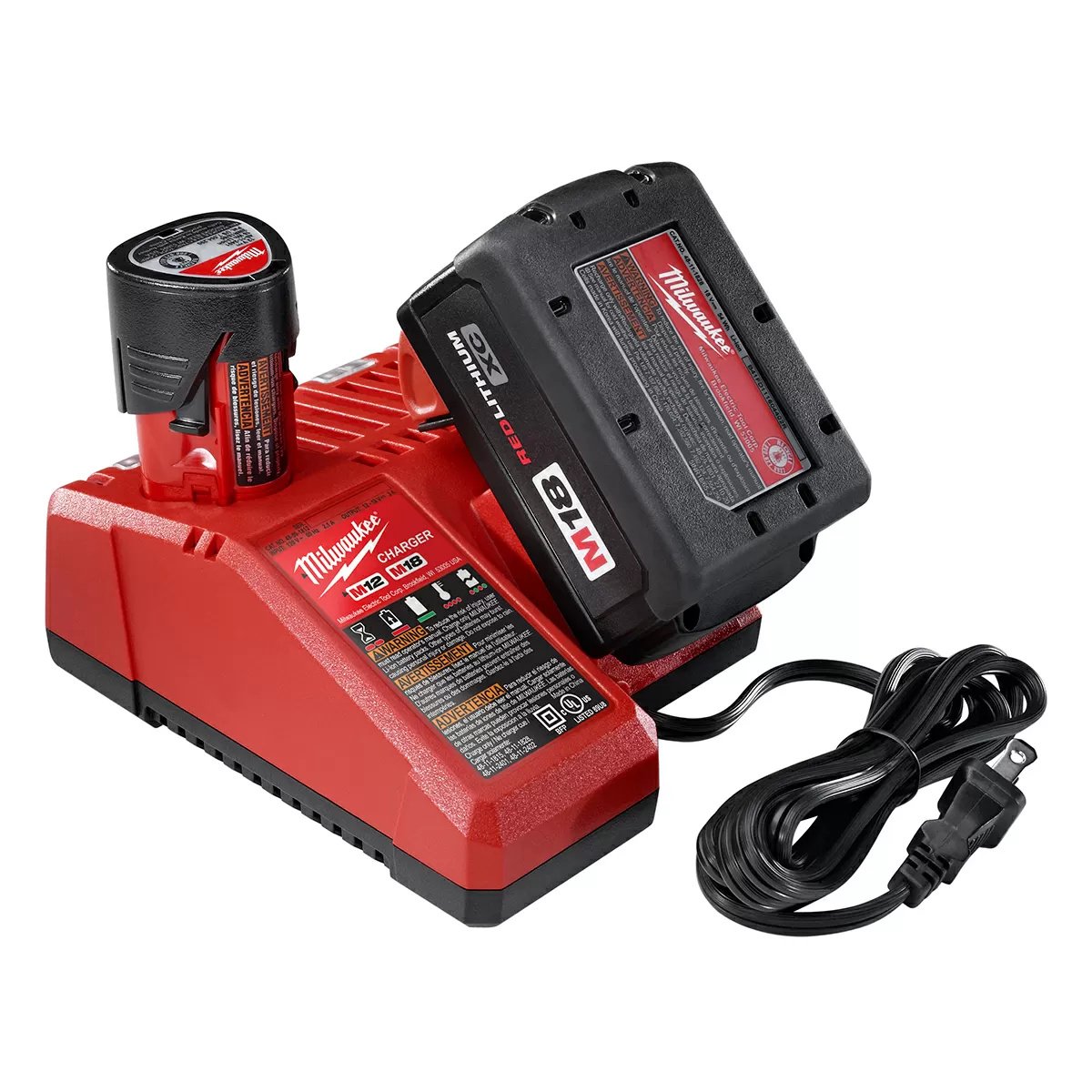 Milwaukee® Tool M18™ & M12™ Multi-Voltage Charger