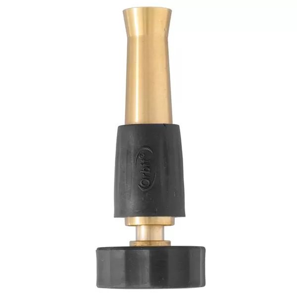 4" Brass Adjustable Nozzle with Comfort Grip