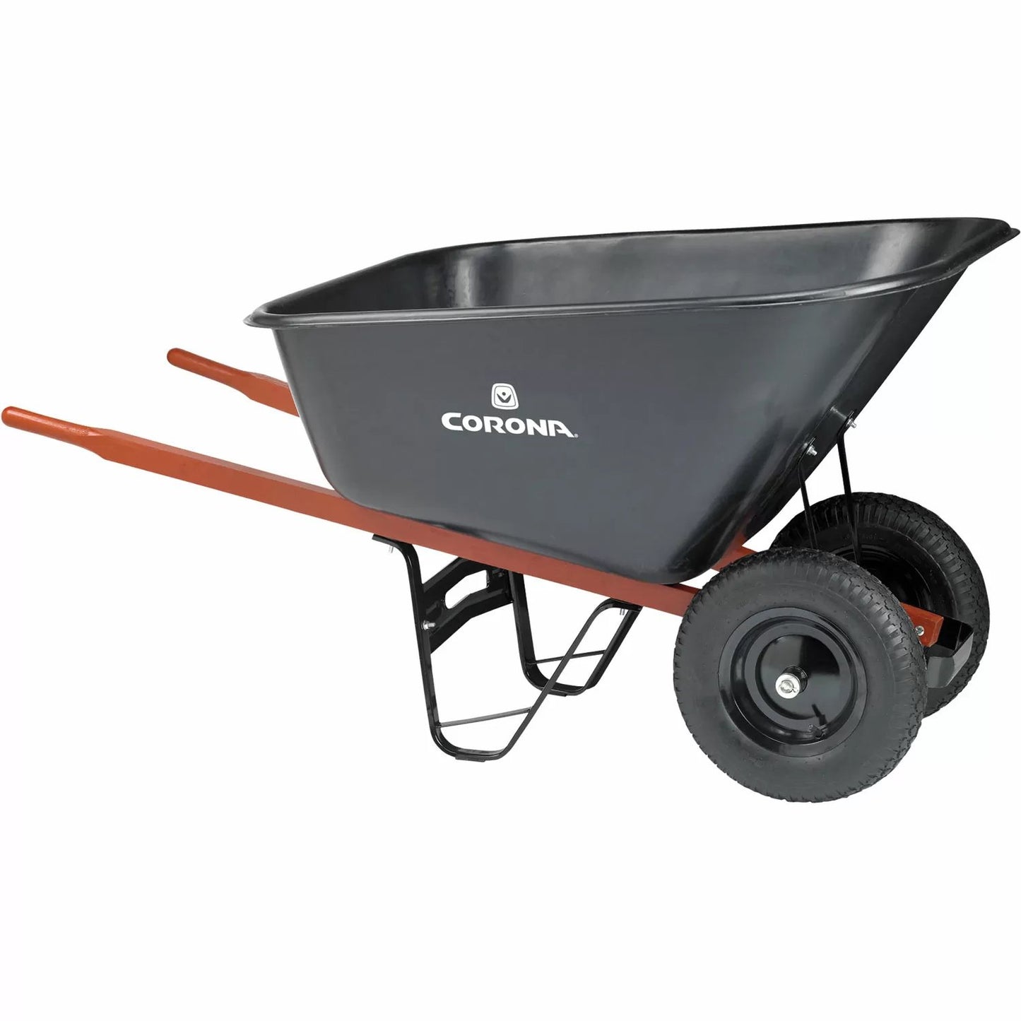 Corona® 10 Cu. Ft. Poly Wheelbarrow with Dual Wheels