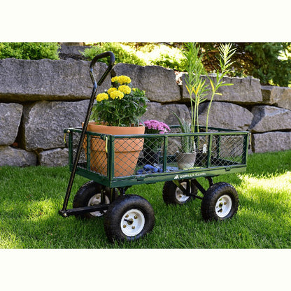 Steel Utility Cart - 400 LBS, Green