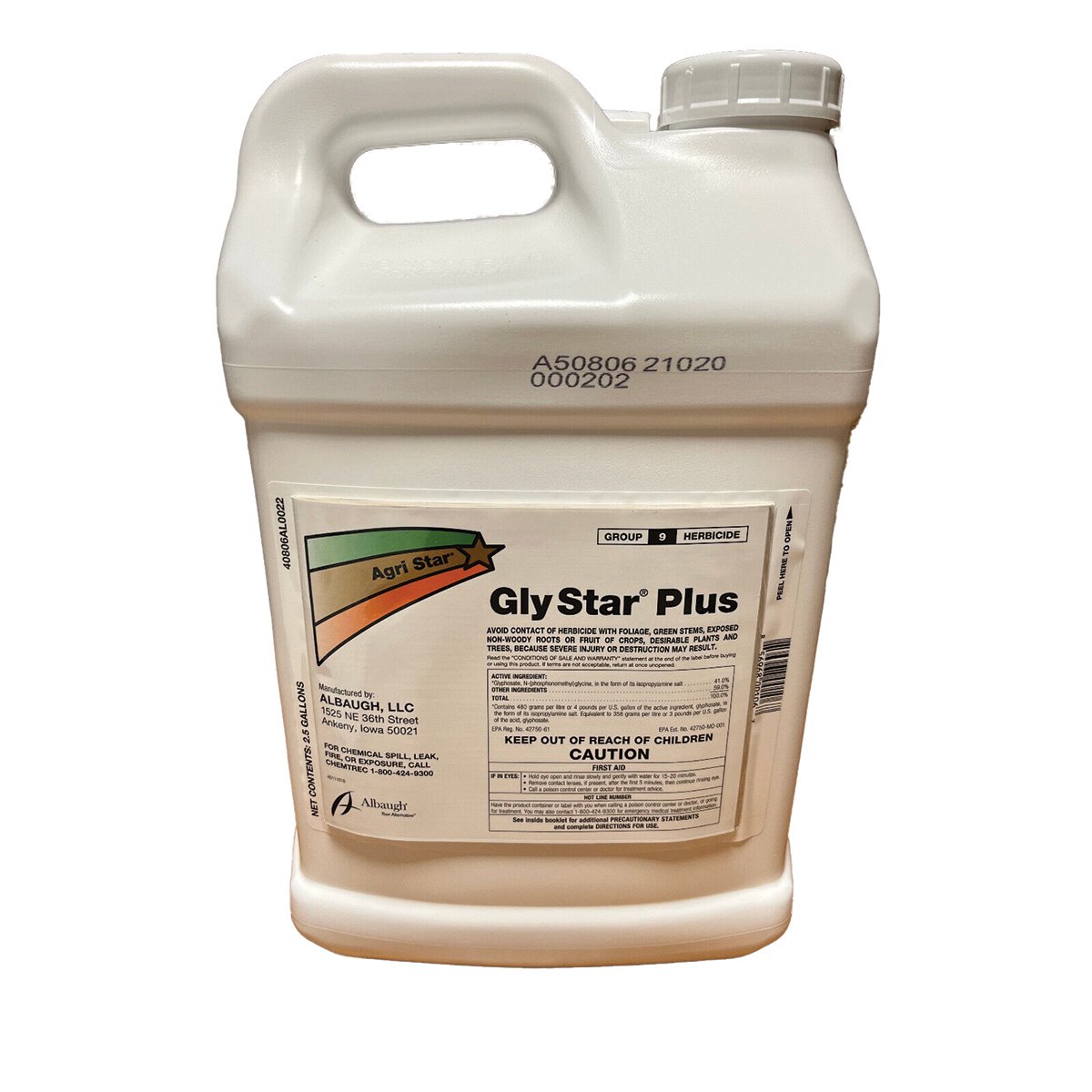 Albaugh GlyStar® Plus 41%, 2.5 Gallon