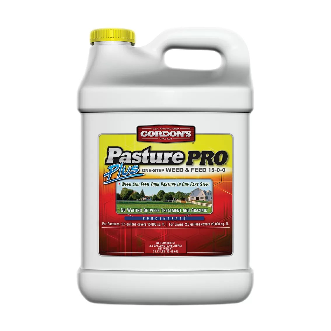 Pasture Pro® Plus One-Step Weed & Feed 15-0-0, 2.5-Gallon