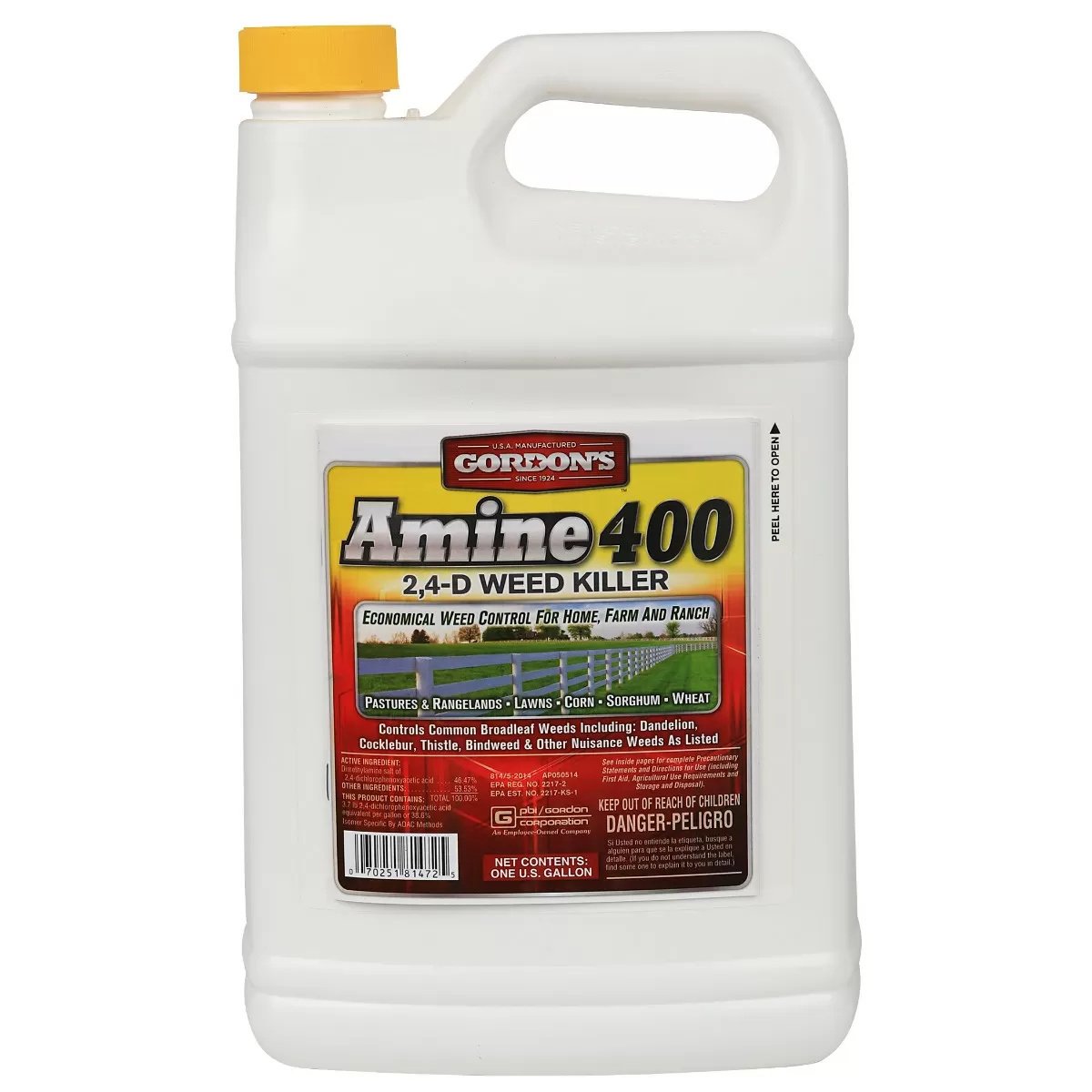 Amine 400 2,4-D Weed Killer, 1-Gallon