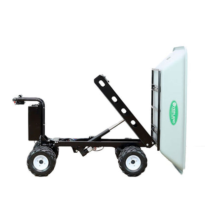 Overland Power Carts Electric Wagon - 9 Cubic Feet , 13" Flat Free Dual Ag Tires