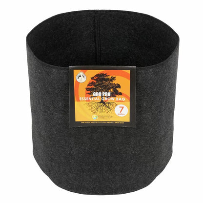 Gro Pro® Essential Round Black Fabric Pot