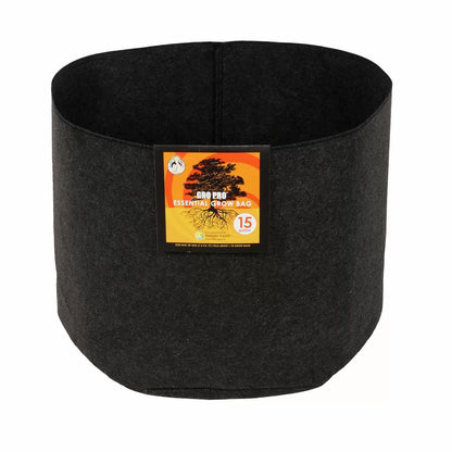 Gro Pro® Essential Round Black Fabric Pot