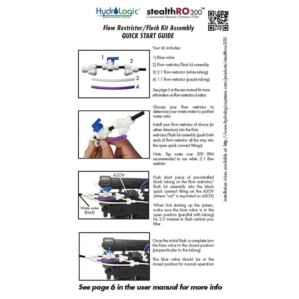 Hydro-Logic® stealth-RO 300™ Reverse Osmosis System