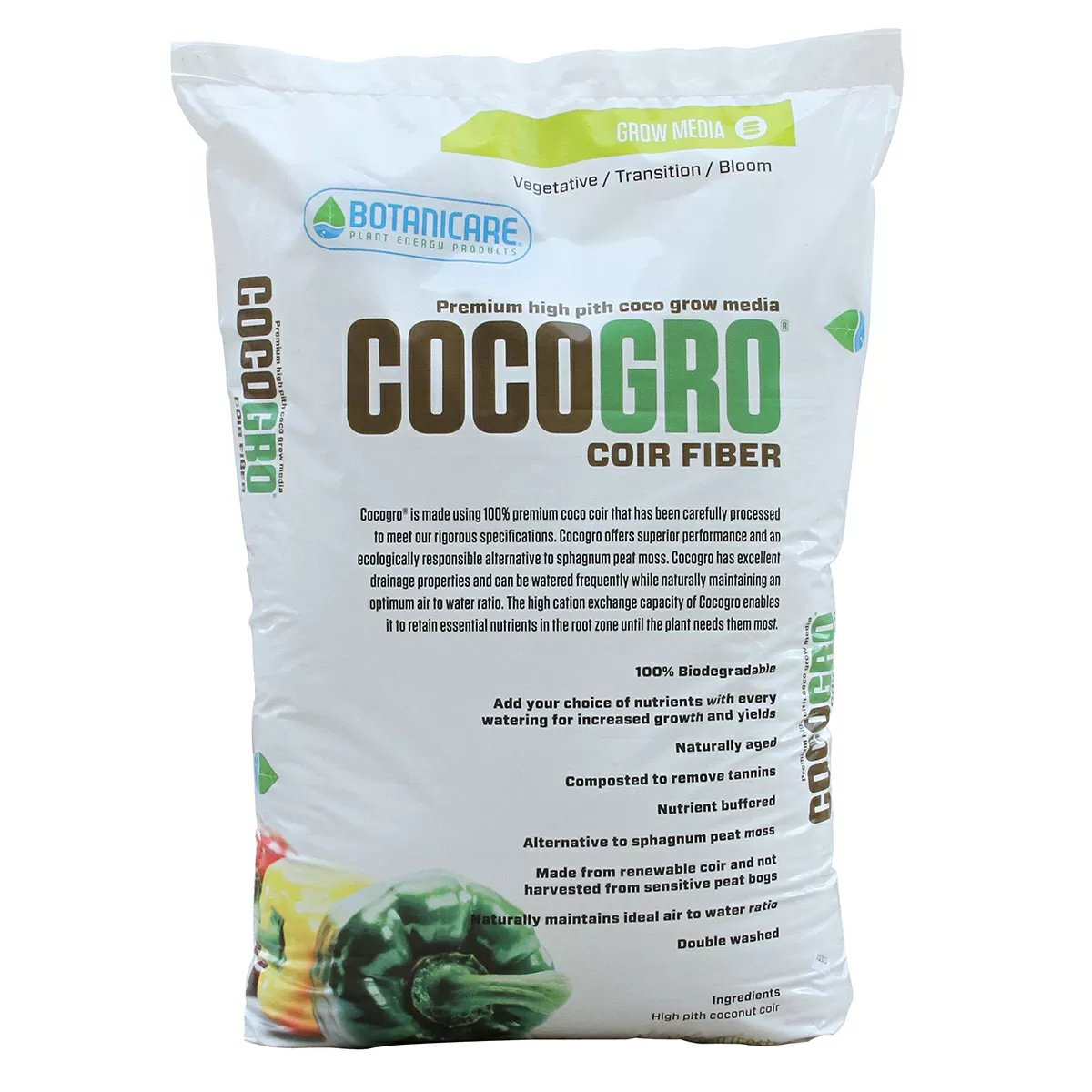 Botanicare® Cocogro® Loose Coir Fiber - 1.75 cu.ft. Bag