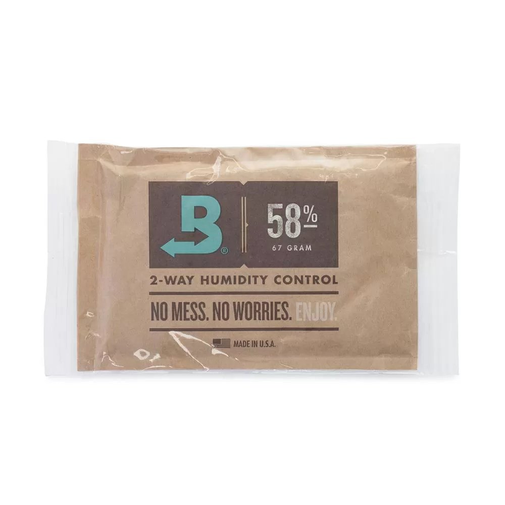 Boveda Two-Way Humidity Control Packets - Size 67, 58% RH - 4 Cases of 20