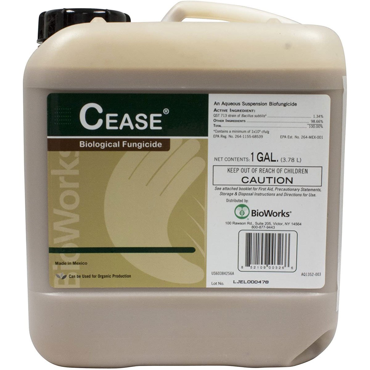 BioWorks® CEASE® - 2.5 Gallon