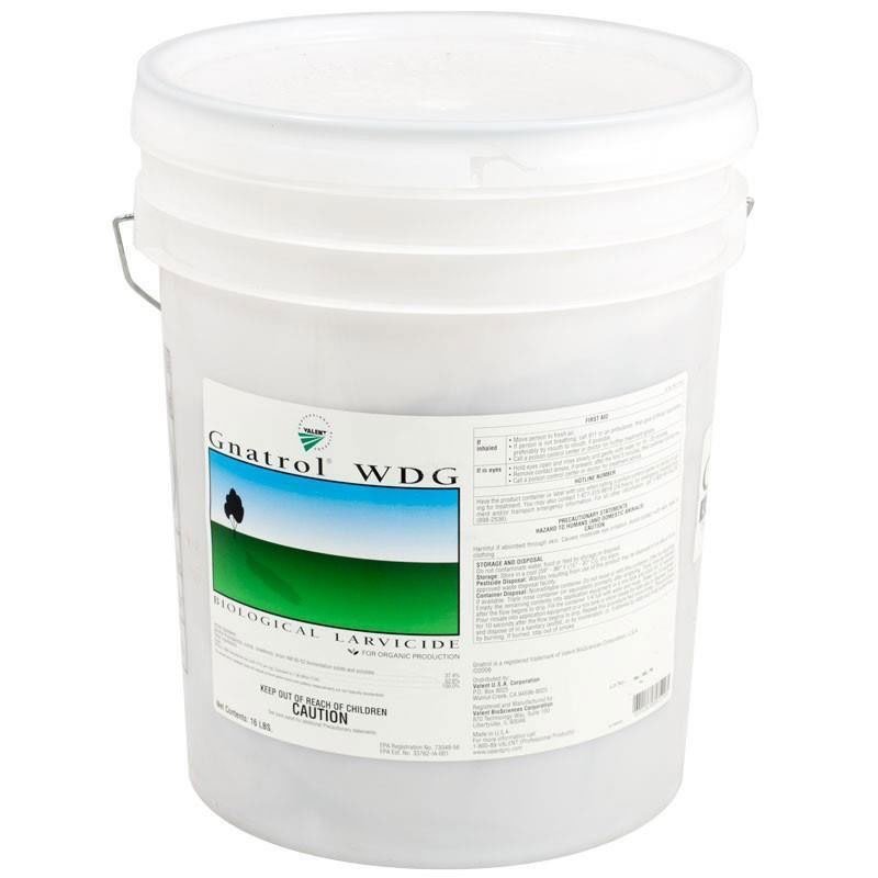 Valent BioSciences Gnatrol® Biological Larvicide - 16 lbs Pail