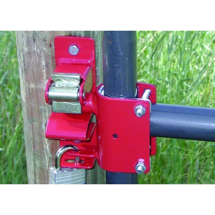 One-Way Lockable Gate Latch