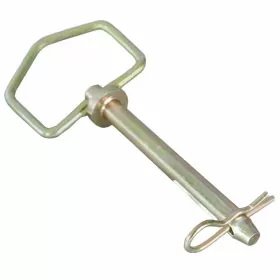 Swivel Handle Forged Hitch Pins with Clip - 7/8" x 4 1/4"