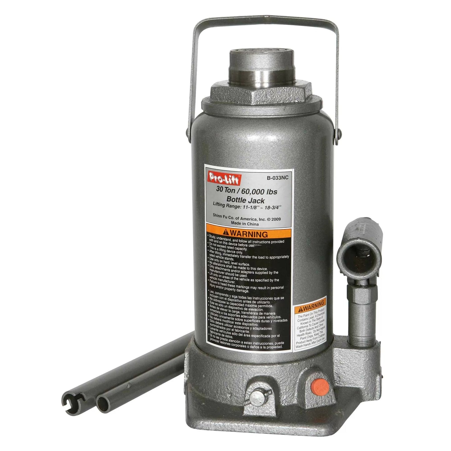 30 Ton Hydraulic Bottle Jack