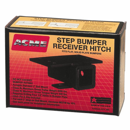 Acme Class III Step Bumper Hitch - For Flat Plate Step Bumpers