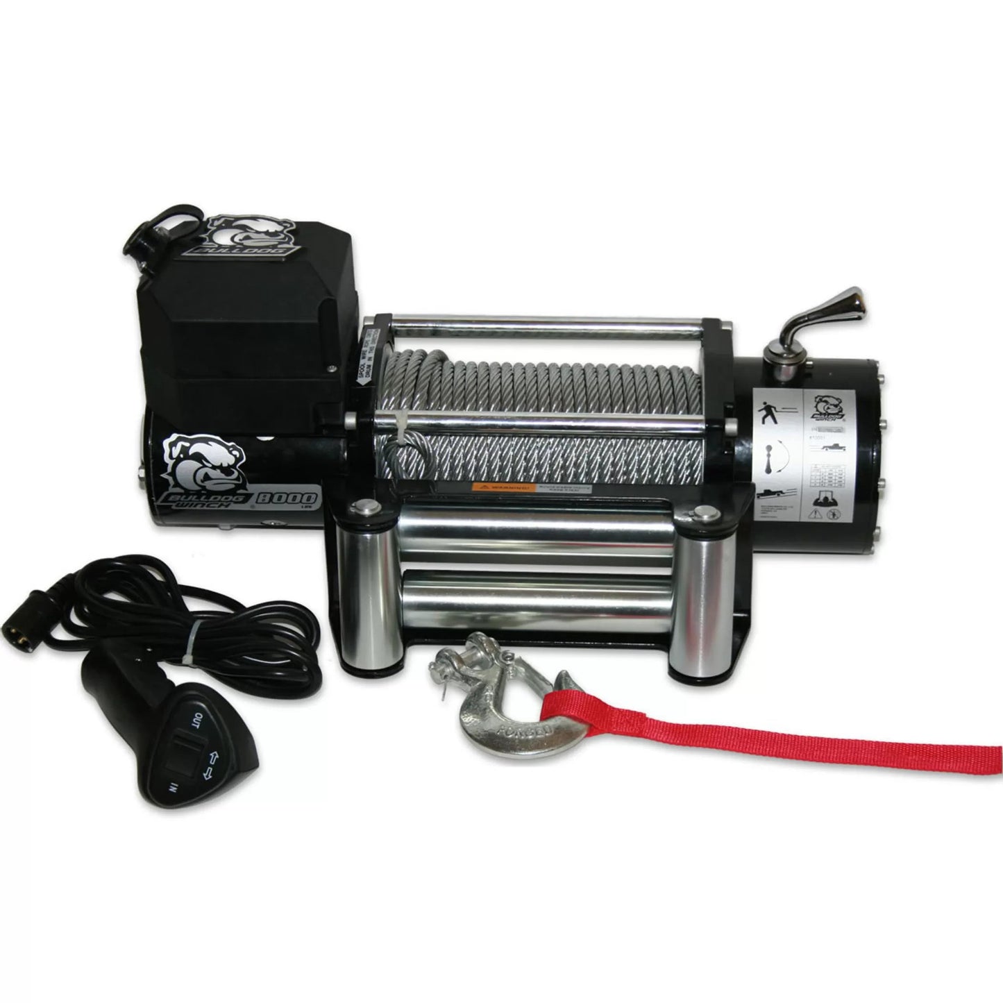 Bulldog® Winch 8,000 lb. Winch with 5.2HP Series Wound Motor