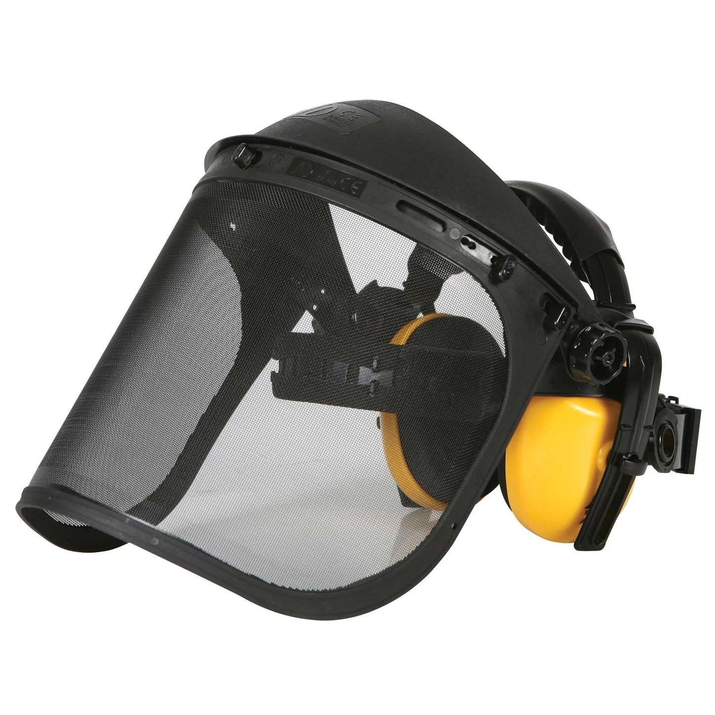 Mesh Face Shield With Hearing Protector