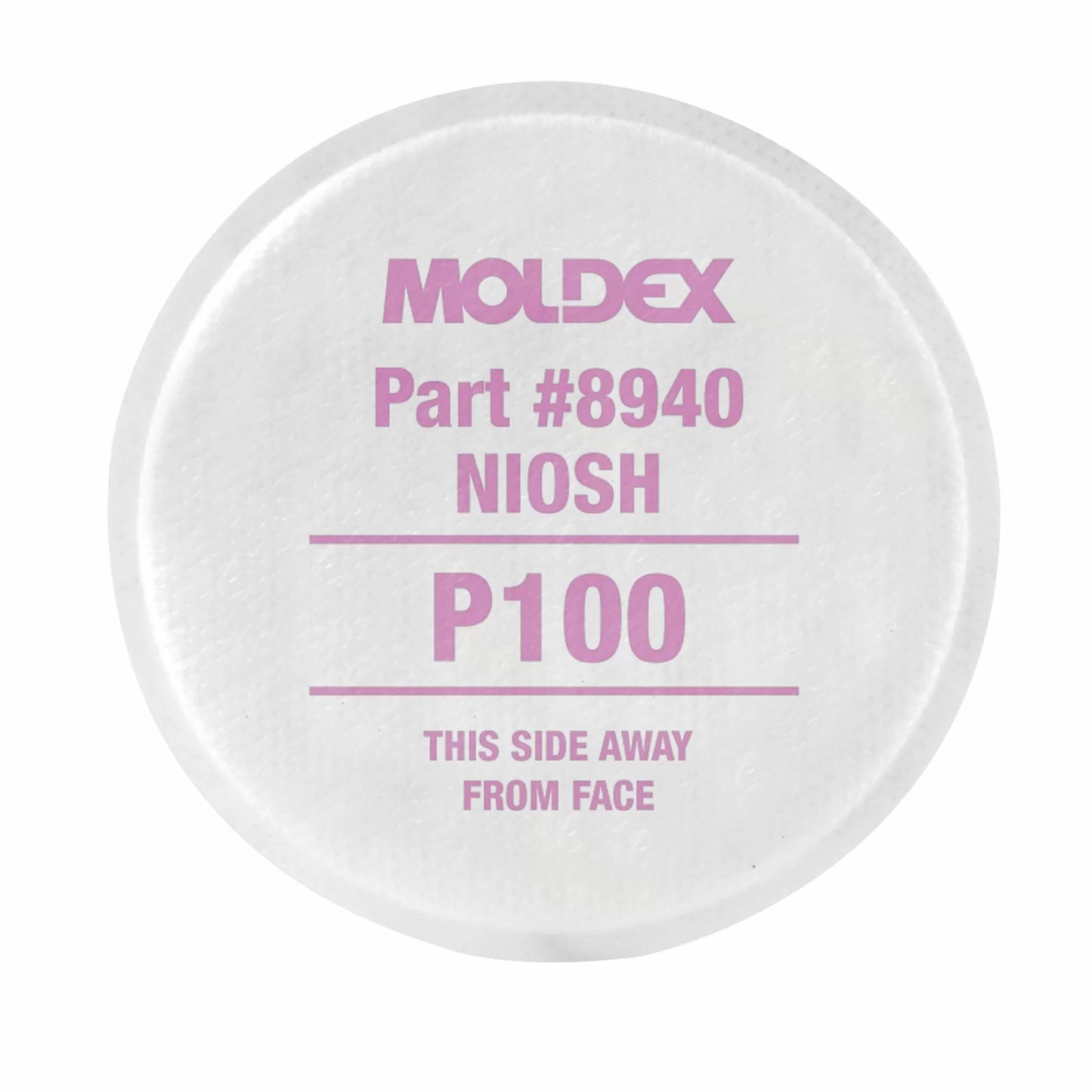 Moldex® P100/Hepa Particulate Pre-Filters for 8000 Respirator - One Pair