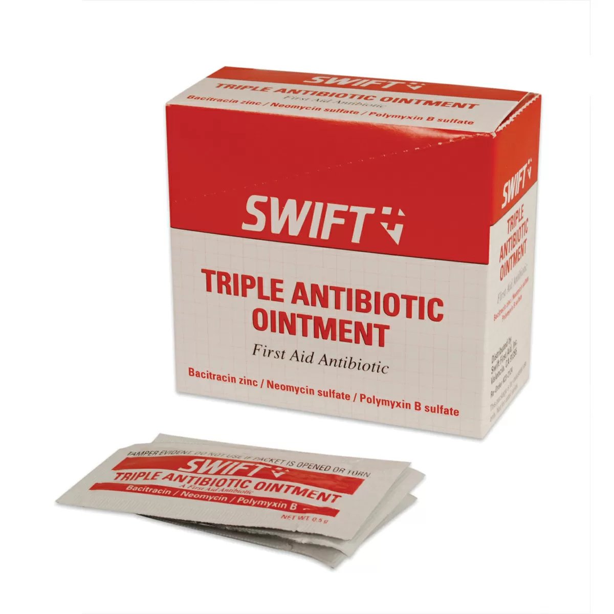 Honeywell North® .5g  Foil Pack Triple Antibiotic Ointment - 20/Box