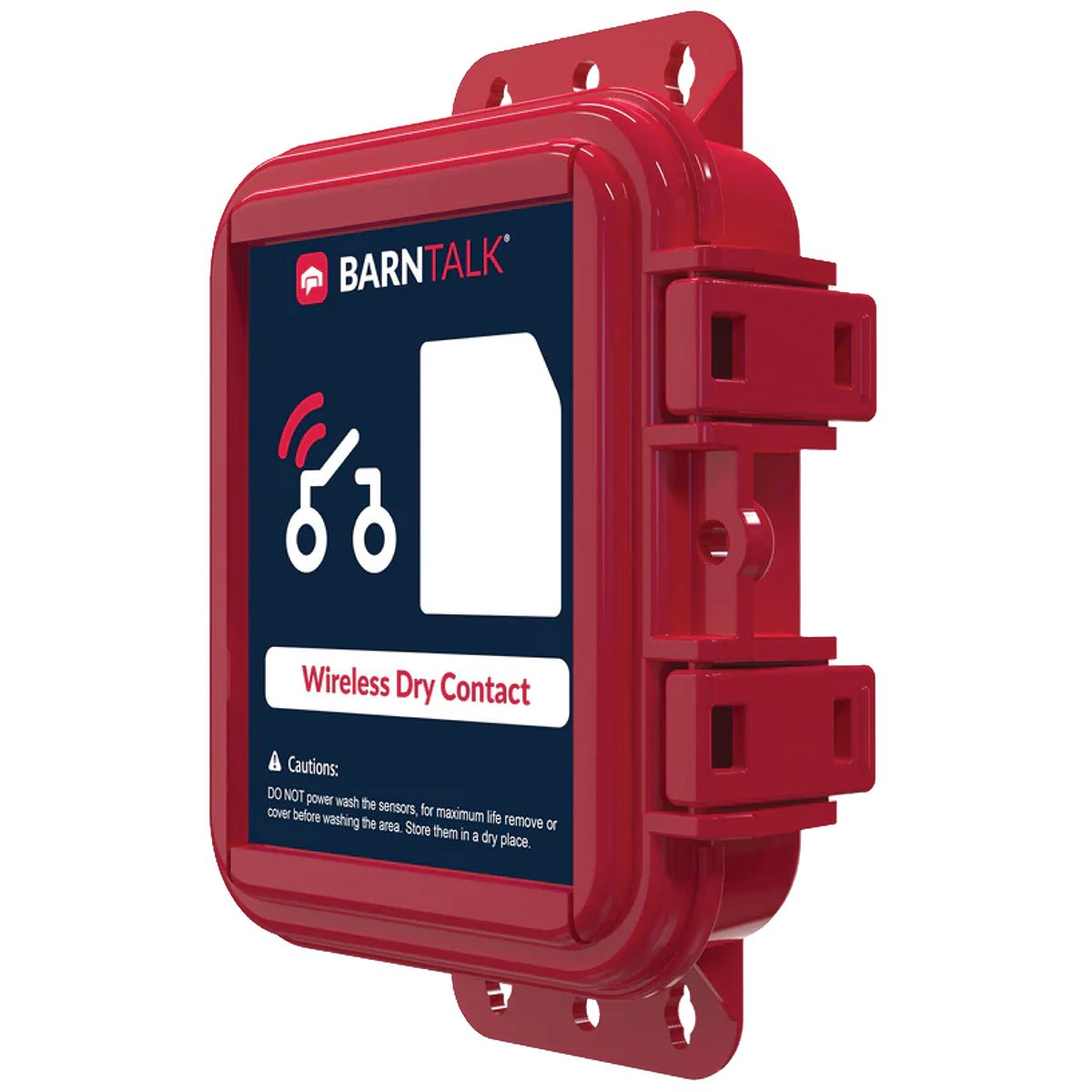 BarnTalk Wireless Dry Contact Sensor - Square